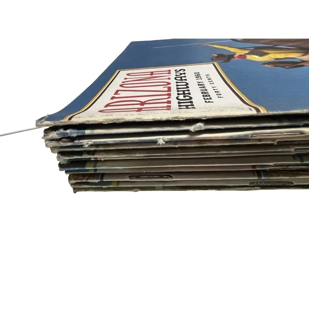 Vintage Arizona Highways Magazines 11 issues 1960 February - December